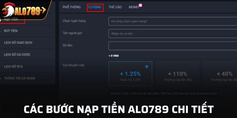 Hướng dẫn thực hiện giao dịch nhà cái Alo789