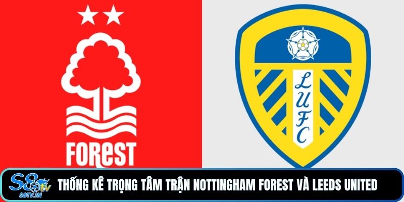 Thống kê trọng tâm trận Nottingham Forest và Leeds United 