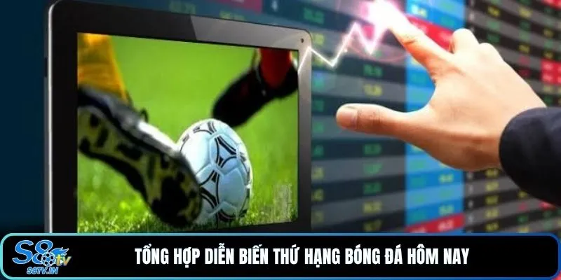Tổng hợp diễn biến thứ hạng bóng đá hôm nay